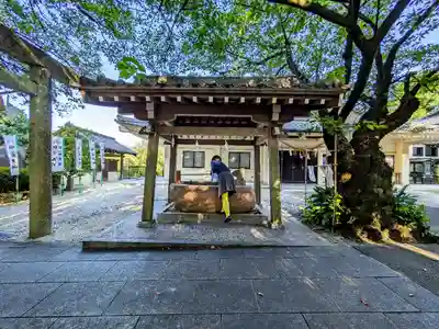 岩崎御嶽社の手水舎