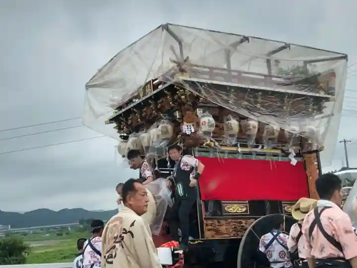 山名神社のお祭り