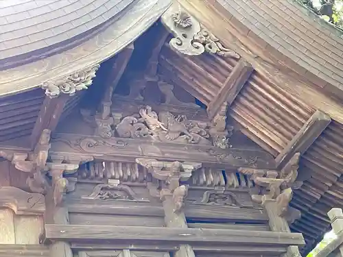 月瀬八幡宮の芸術