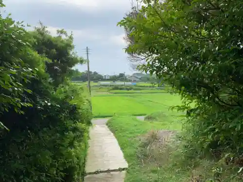 白幡神社の景色