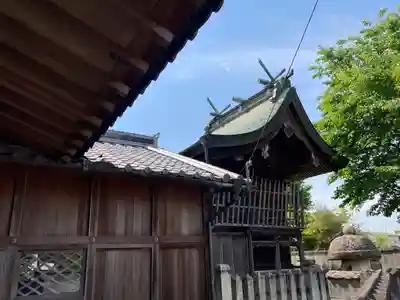 笠原神社の本殿・本堂