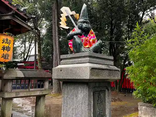 清洲山王宮　日吉神社の狛犬