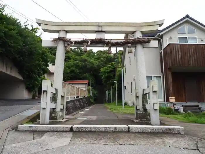 十二所神社の鳥居