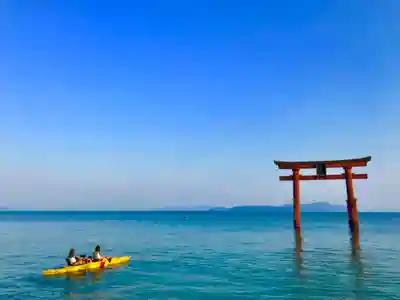 白鬚神社の鳥居