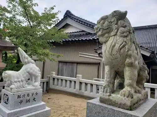 住吉神社の狛犬