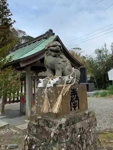 天神社の狛犬