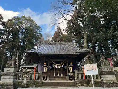 間々田八幡宮の本殿