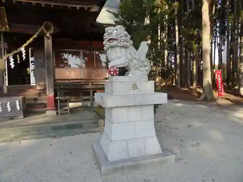 鹿嶋三嶋神社の狛犬