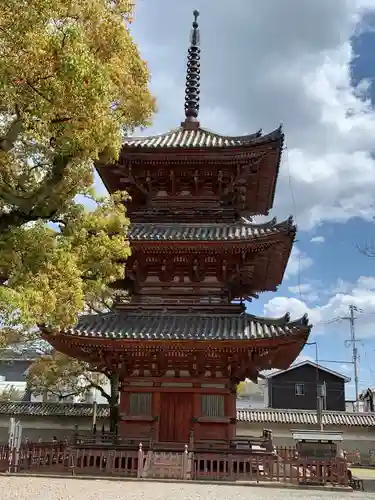 斑鳩寺の塔