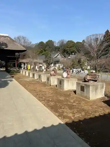 茂林寺の狛犬