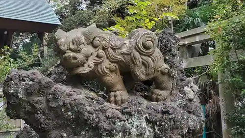白幡神社の狛犬