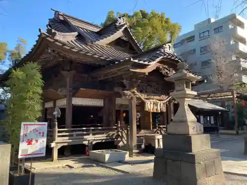 田無神社の本殿・本堂