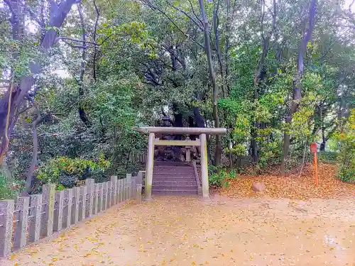 長母寺の鳥居