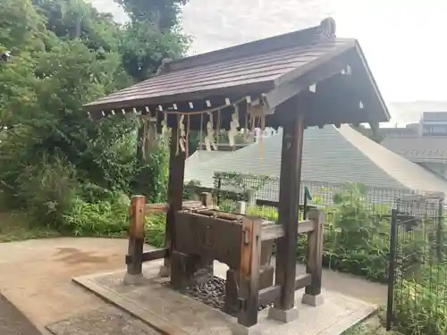 正八幡神社の手水舎