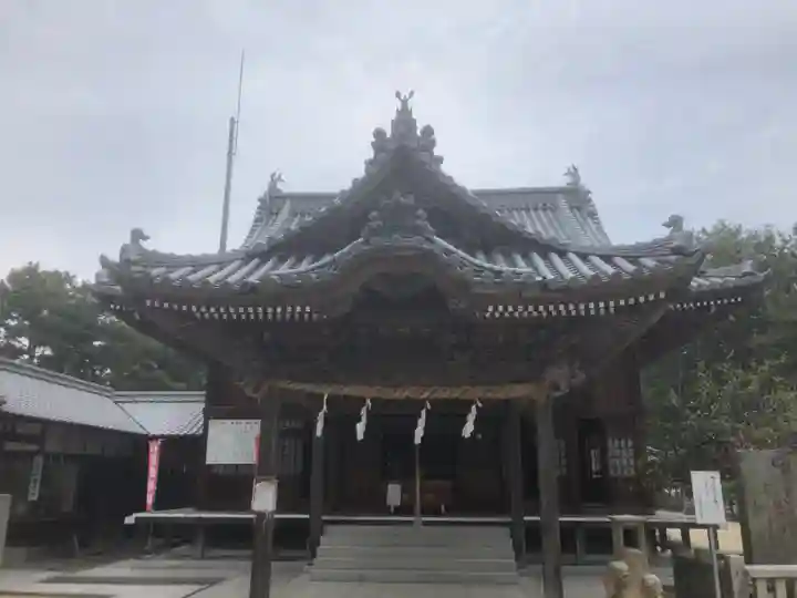 綱敷天満神社の本殿・本堂