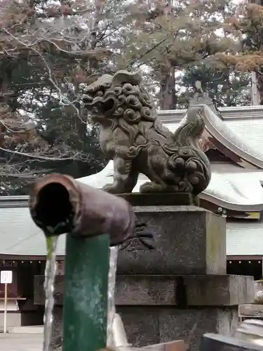 一言主神社の狛犬