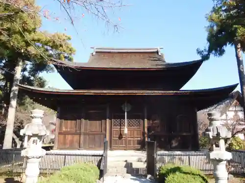 清白寺の本殿