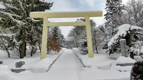 愛別神社の鳥居