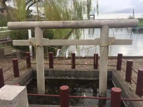 息栖神社の鳥居