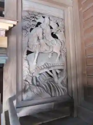 諏訪神社の芸術