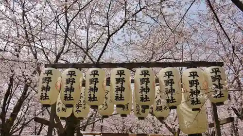 平野神社の自然