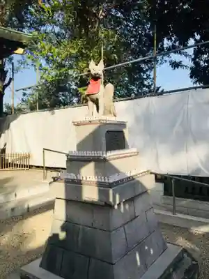 馬橋稲荷神社の狛犬