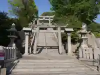 甲宗八幡宮の鳥居