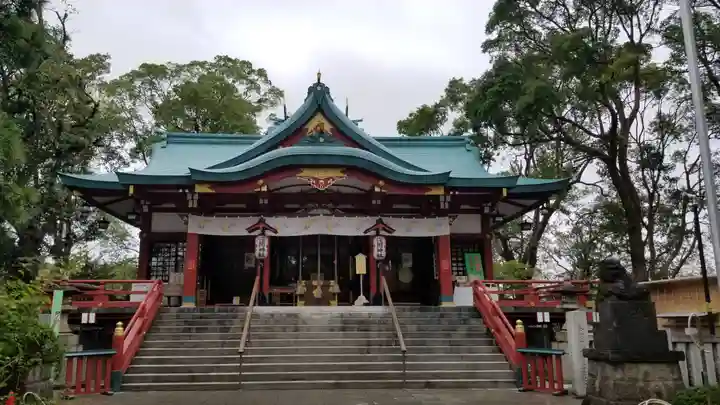 多摩川浅間神社の本殿・本堂
