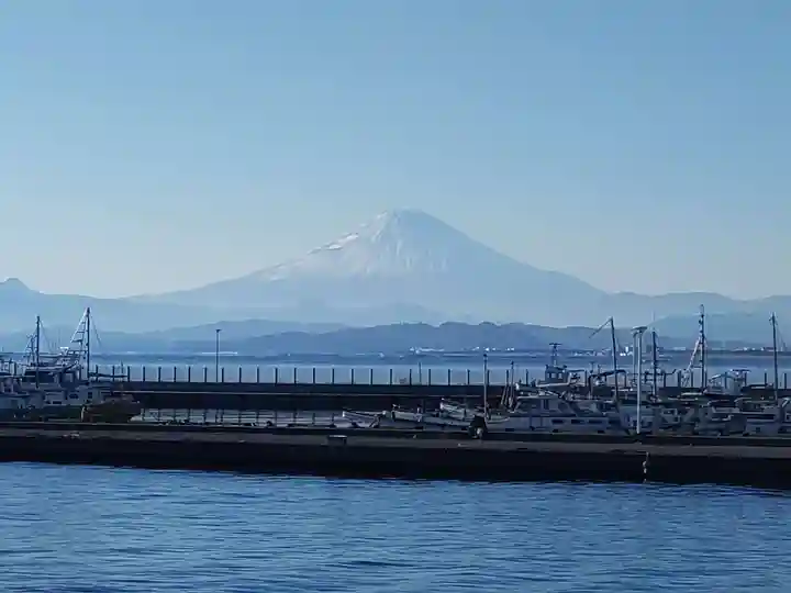 江島神社の景色