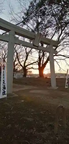 東蕗田天満社の鳥居