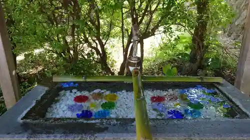 四倉諏訪神社の手水舎