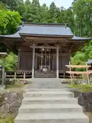 上山八幡宮の本殿