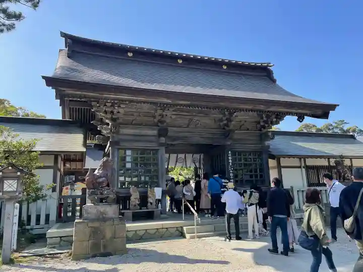 大洗磯前神社の山門・神門