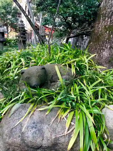 杭全神社の狛犬