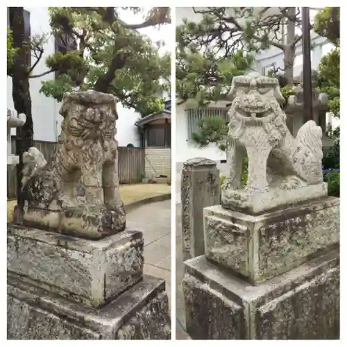 事代主神社の狛犬