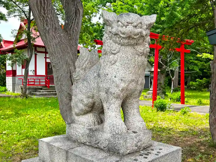 空知神社の狛犬