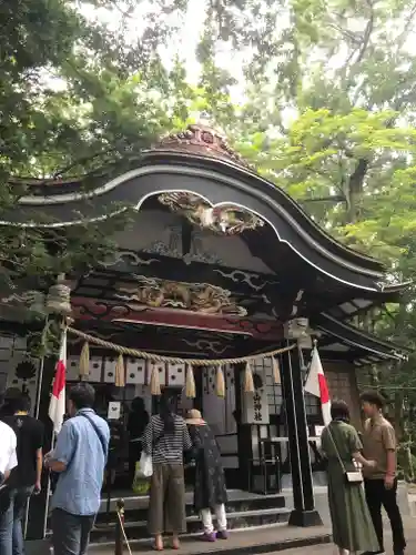 新屋山神社の本殿