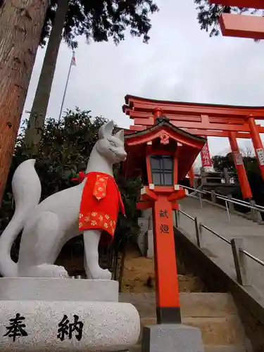 高屋敷稲荷神社の狛犬