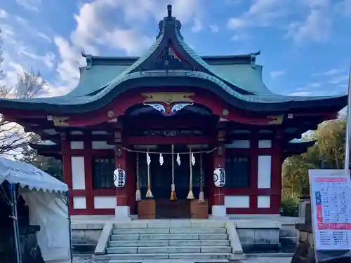 諏訪神社の本殿・本堂