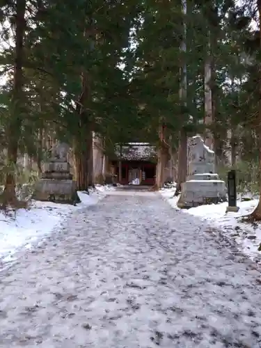 戸隠神社奥社のその他建物