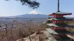 新倉富士浅間神社の景色