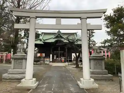 半田稲荷神社の鳥居
