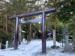 穂高神社本宮の鳥居