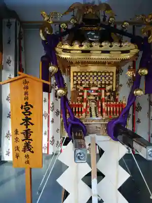 高円寺氷川神社のお祭り