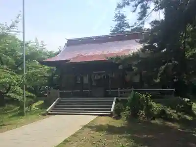 長者山新羅神社の本殿・本堂