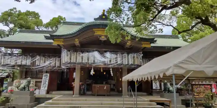 高津宮の本殿・本堂