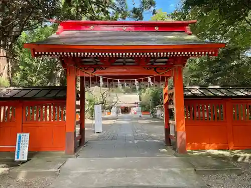 息栖神社の山門