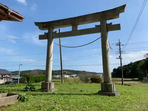 武内神社の鳥居