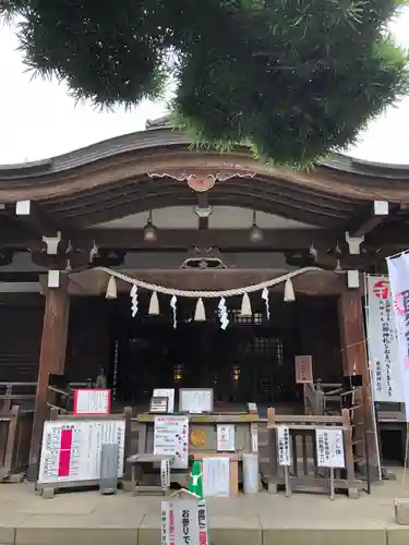 鳩森八幡神社の本殿・本堂