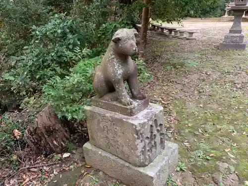 玉﨑神社の狛犬